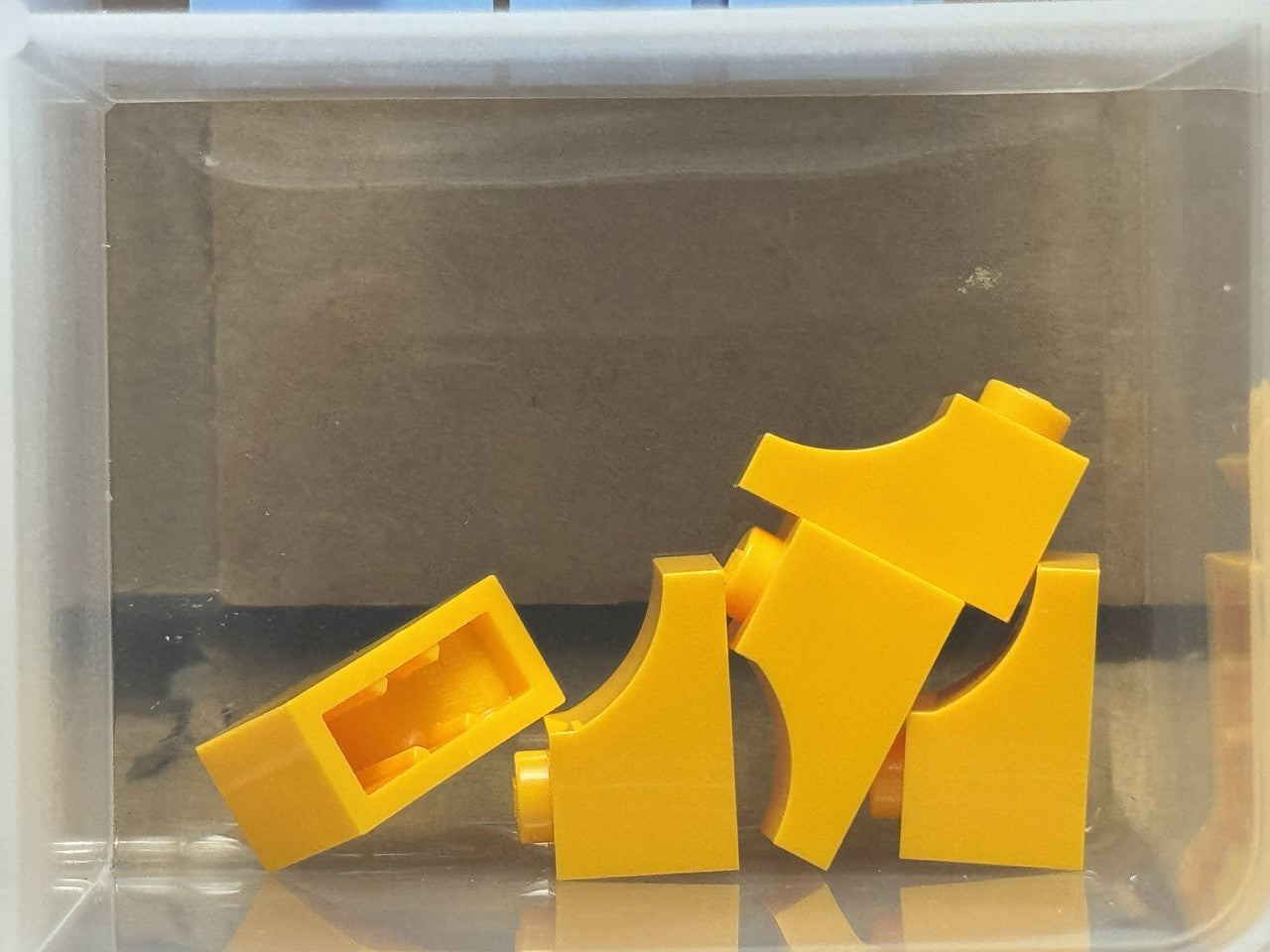 LEGO Parts - Bright Light Orange Arch 1 x 2 Inverted - No 78666 - QTY 5