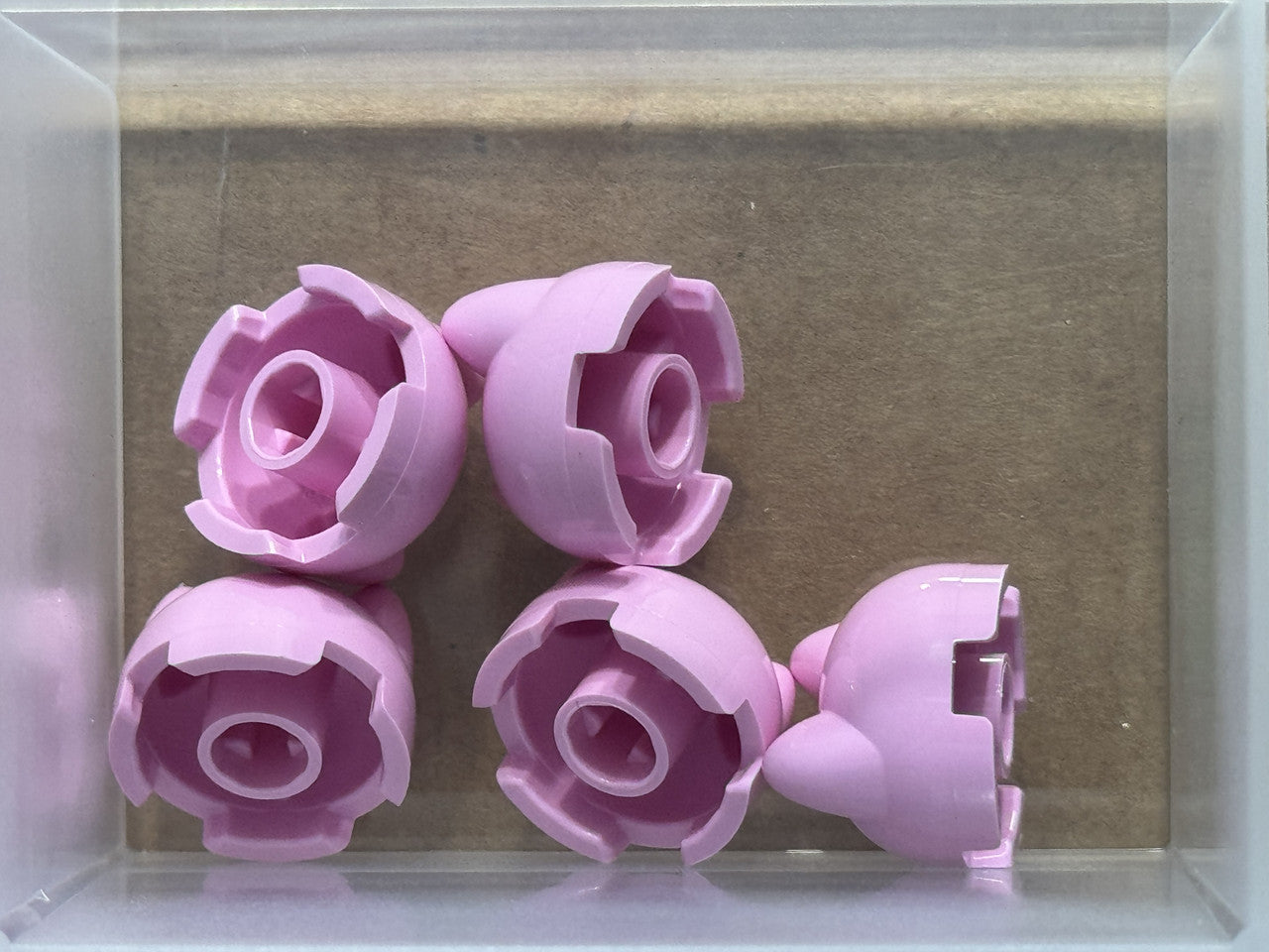 LEGO Parts - Bright Pink Brick, Round 2 x 2 Dome Cat Ears - No 5690 - QTY 5