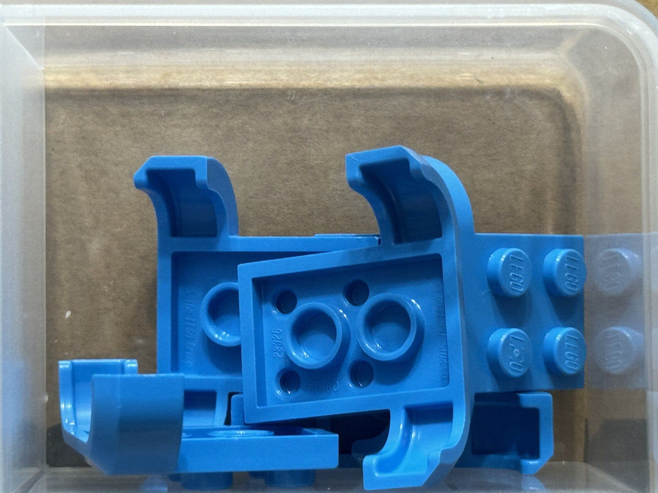 LEGO Parts - Dark Azure Vehicle, Mudguard 4 x 3 Arch Curved - No 28326 - QTY 5