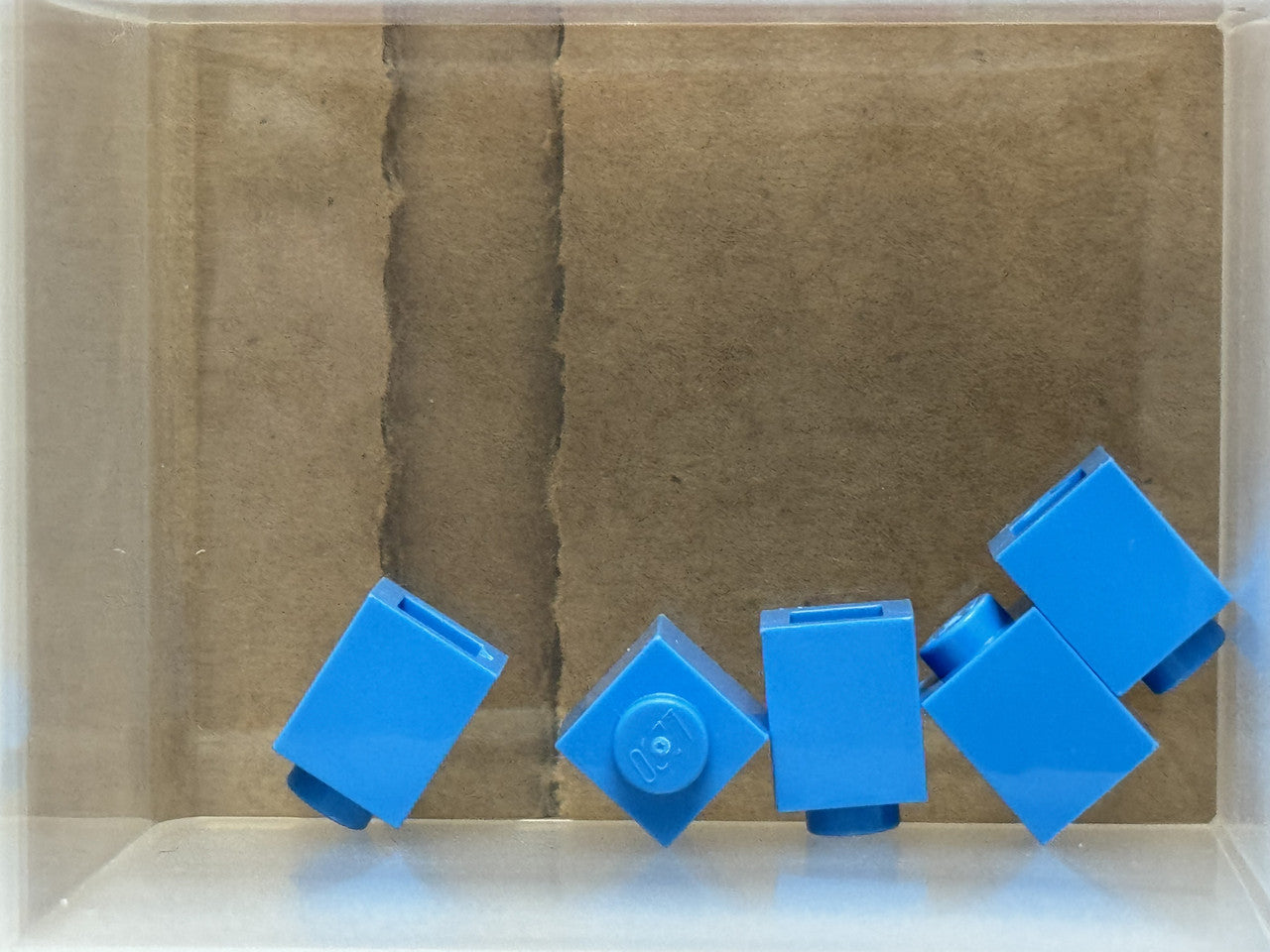 LEGO Parts - Dark Azure Brick 1 x 1 - No 3005 - QTY 5