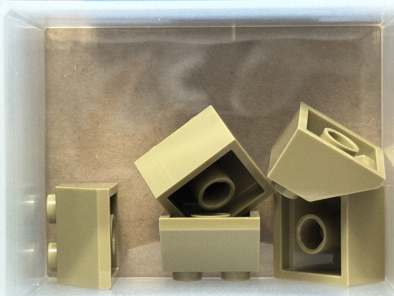 LEGO Parts - Dark Tan Slope 45 2 x 2 - No 3039 - QTY 5