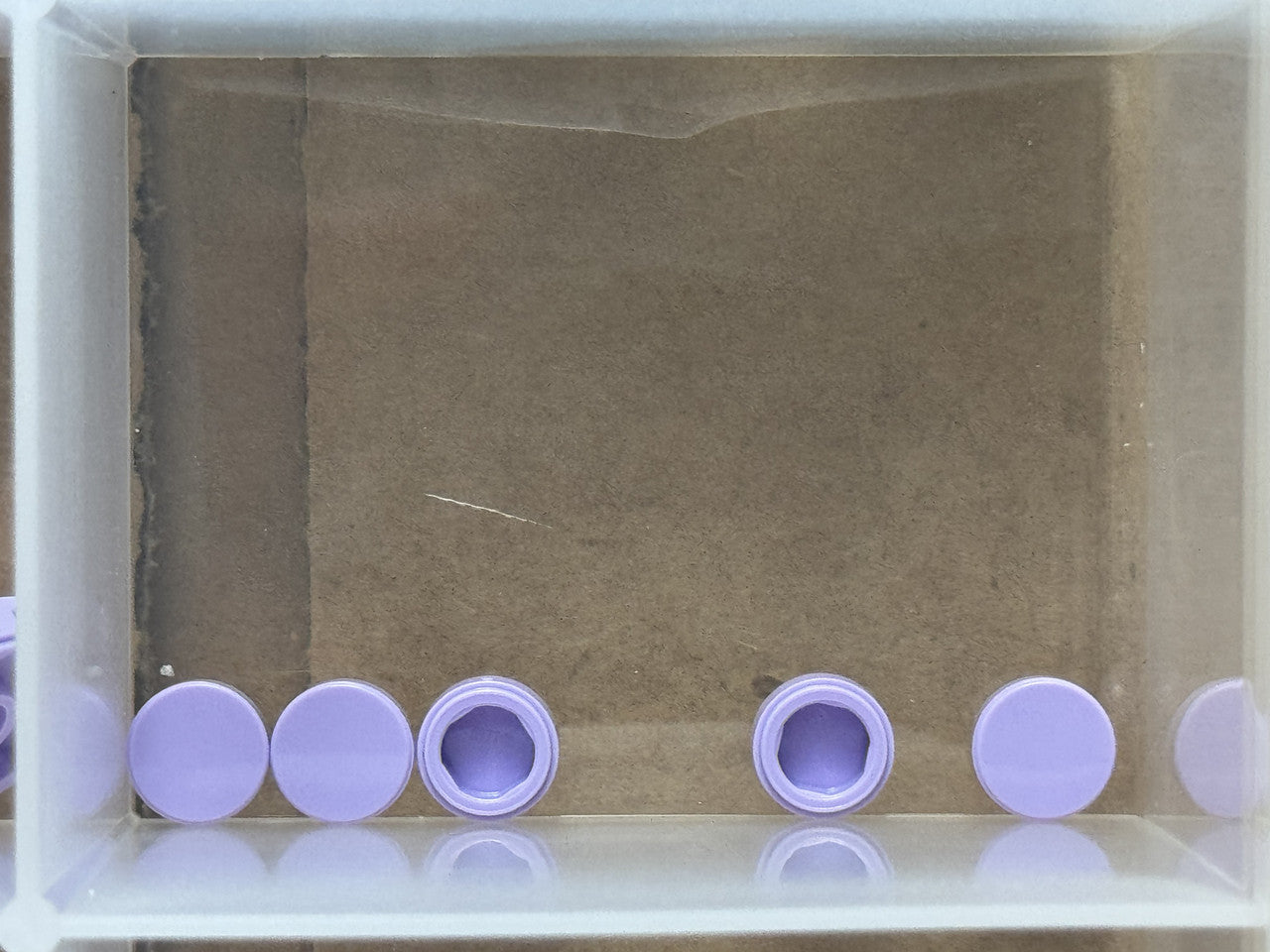 LEGO Parts - Lavender Tile, Round 1 x 1 - No 98138 - QTY 5