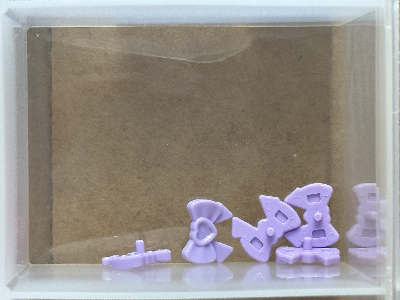 LEGO Parts - Lavender Friends Hair Decoration, Bow with Heart - No 11618 - QTY 5