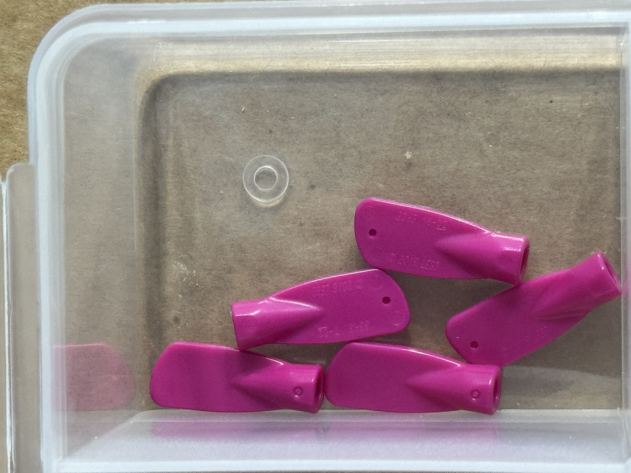 LEGO Parts - Magenta Minifigure, Utensil Oar / Paddle Head - No 31990 - QTY 5