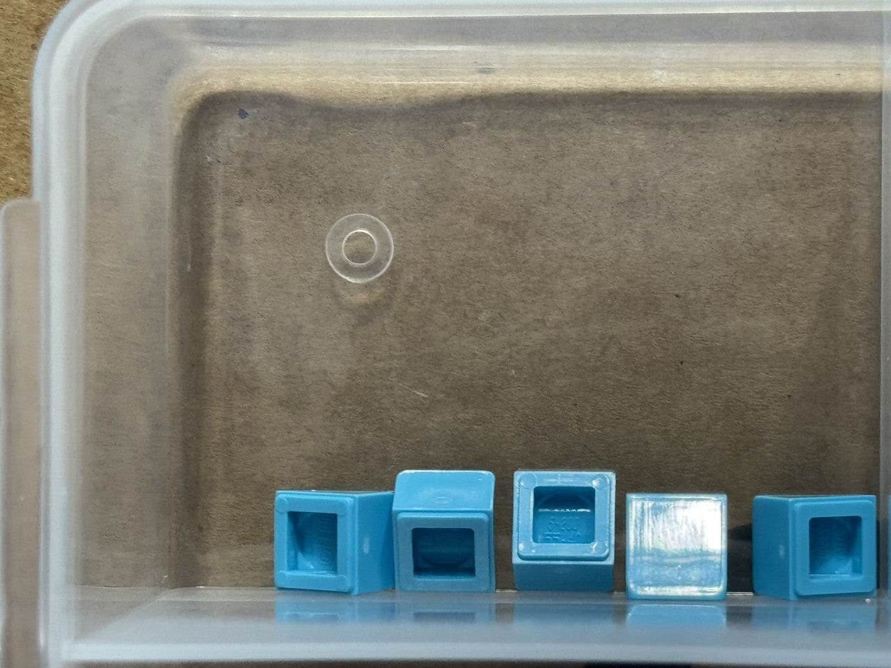 LEGO Parts - Medium Azure Slope 30 1 x 1 x 2/3 - No 54200 - QTY 5