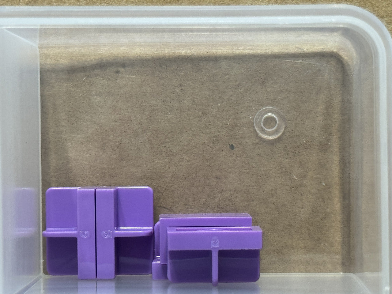 LEGO Parts - Medium Lavender Panel 1 x 2 x 1 Center Divider - No 93095 - QTY 5