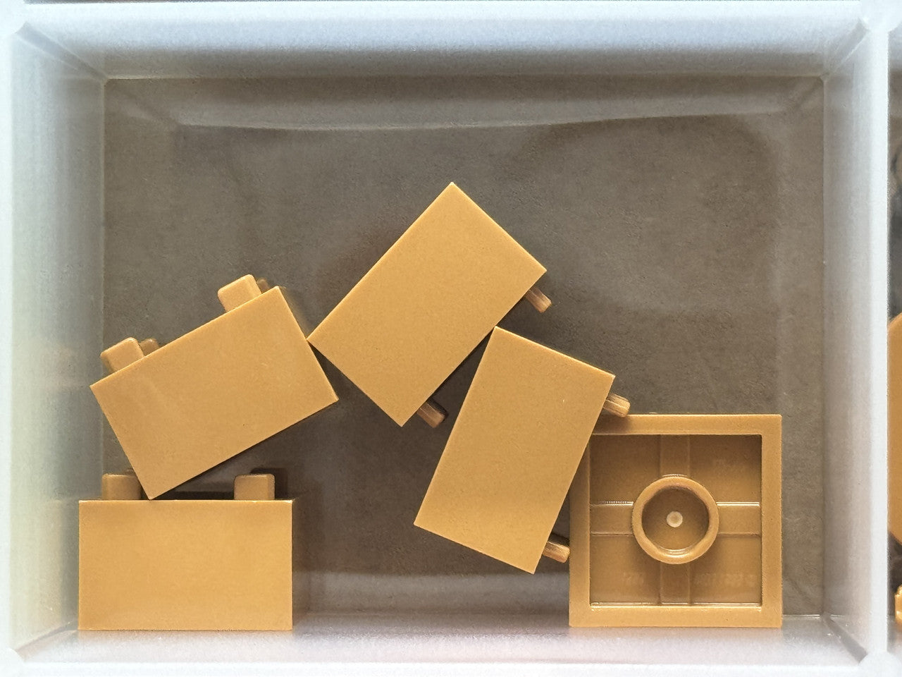 LEGO Parts - Medium Nougat Container, Box 2 x 2 x 1 - No 2821 - QTY 5