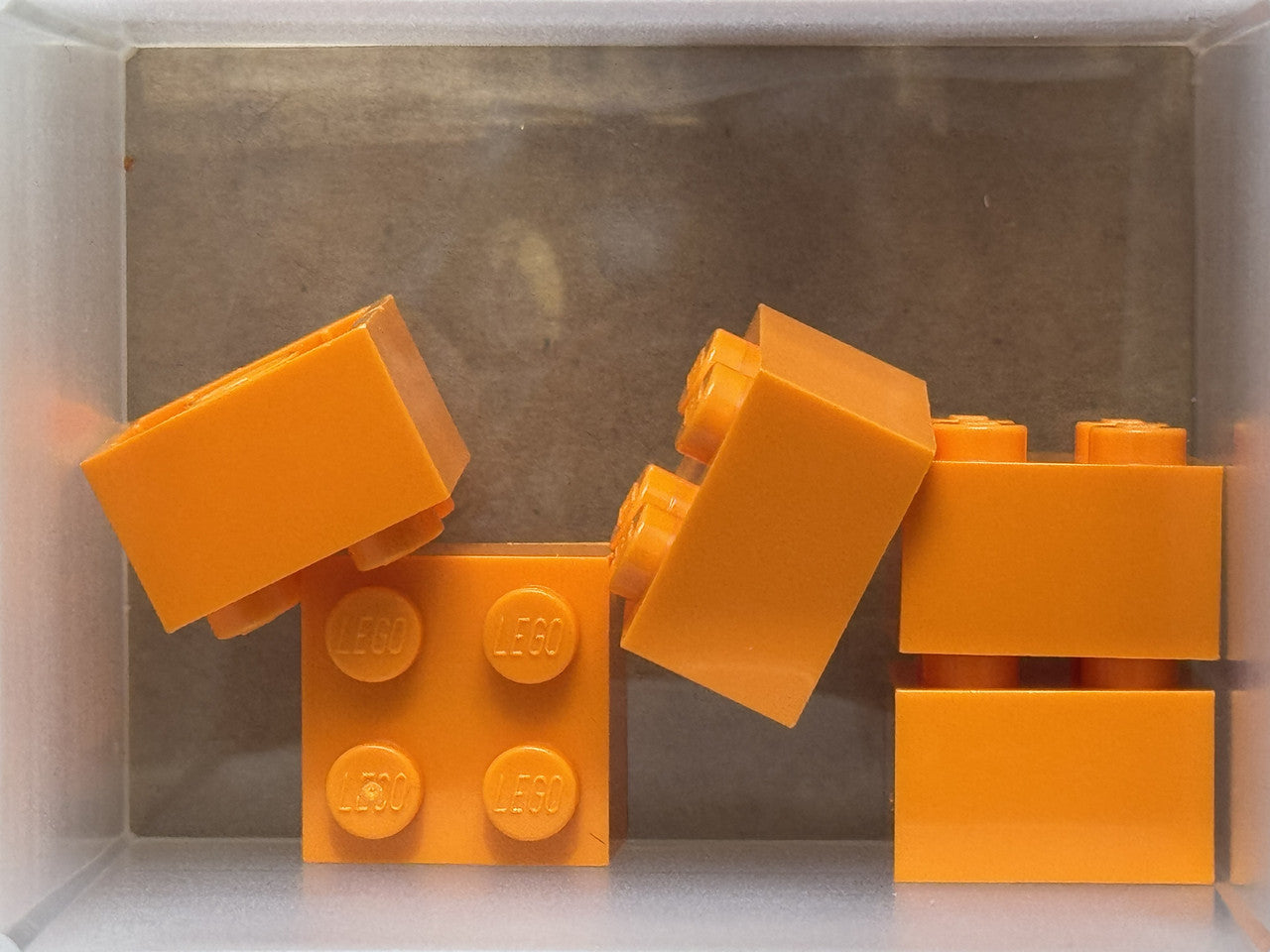 LEGO Parts - Orange Brick 2 x 2 - No 3003 - QTY 5