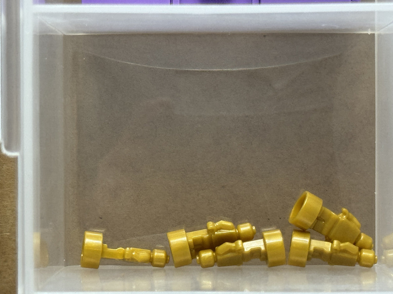 LEGO Parts - Pearl Gold Minifigure, Utensil Statuette Trophy - No 90398 - QTY 5
