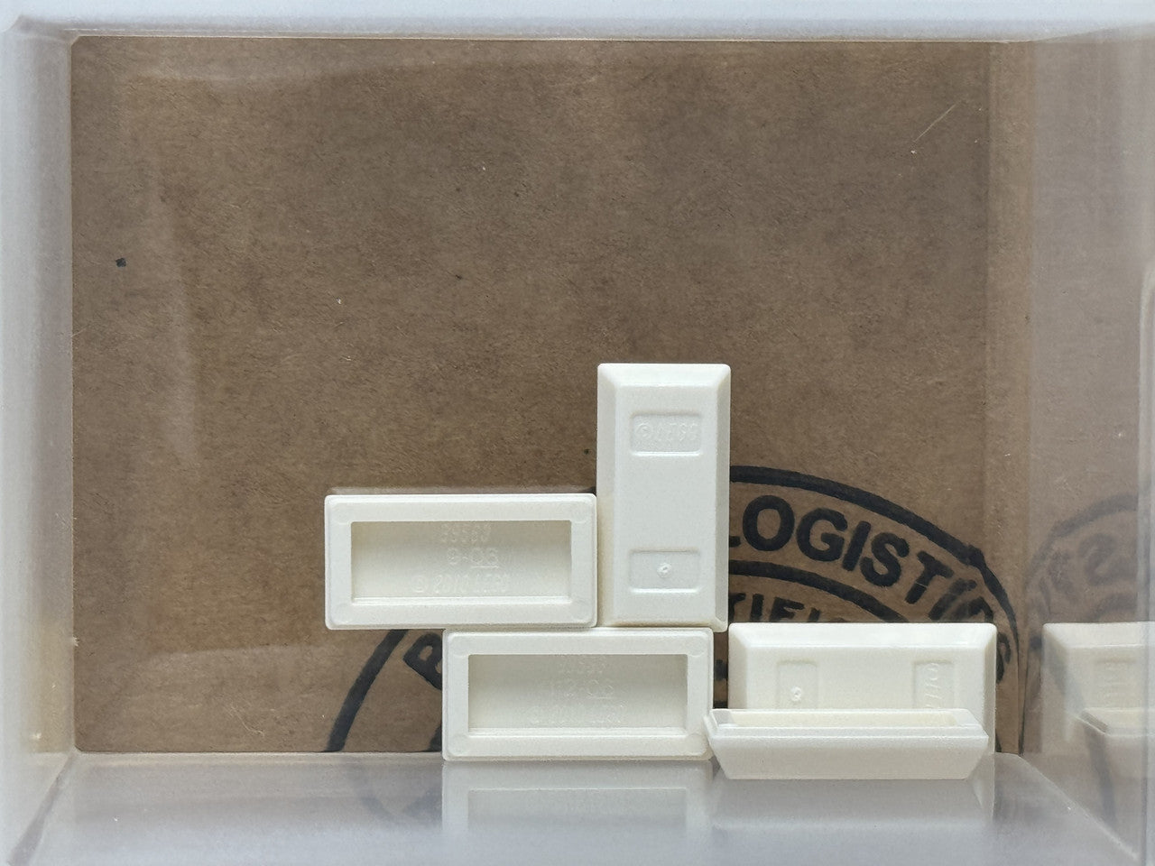 LEGO Parts - White Minifigure, Utensil Ingot 1 x 2 - No 99563 - QTY 5