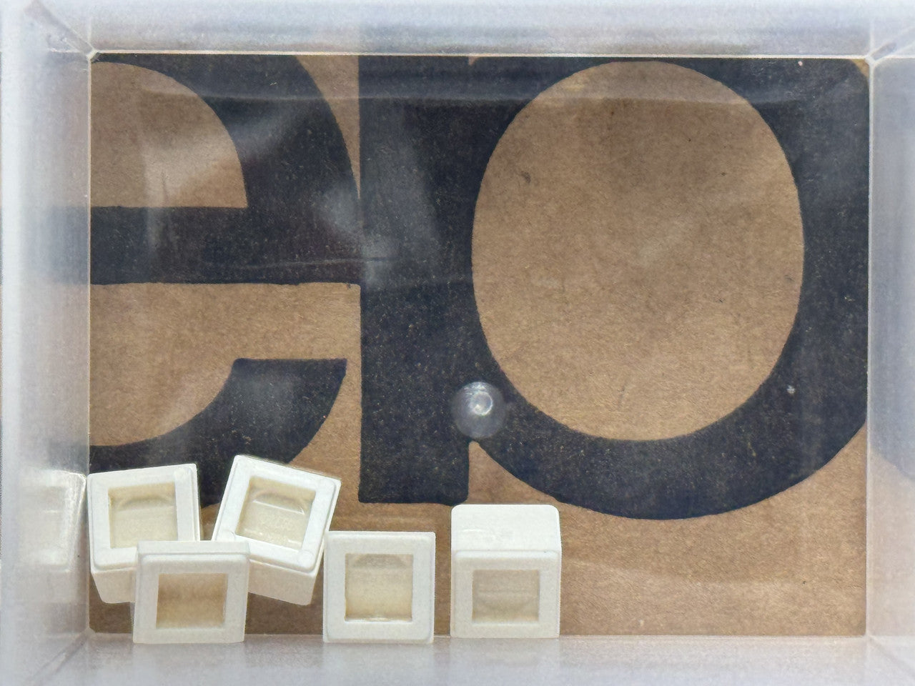 LEGO Parts - White Slope 30 1 x 1 x 2/3 - No 54200 - QTY 5