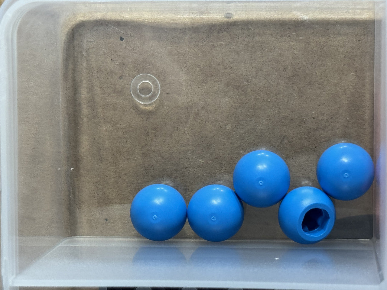 LEGO Parts - Dark Azure Technic Ball Joint - No 32474 - QTY 5