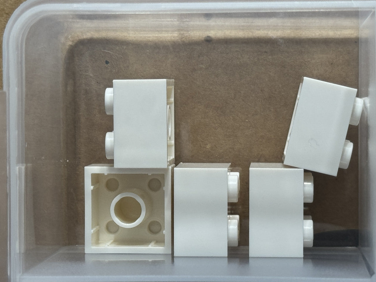 LEGO Parts - White Brick 2 x 2 - No 3003 - QTY 5