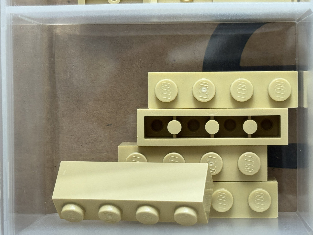 LEGO Parts - Tan Brick 1 x 4 - No 3010 - QTY 5