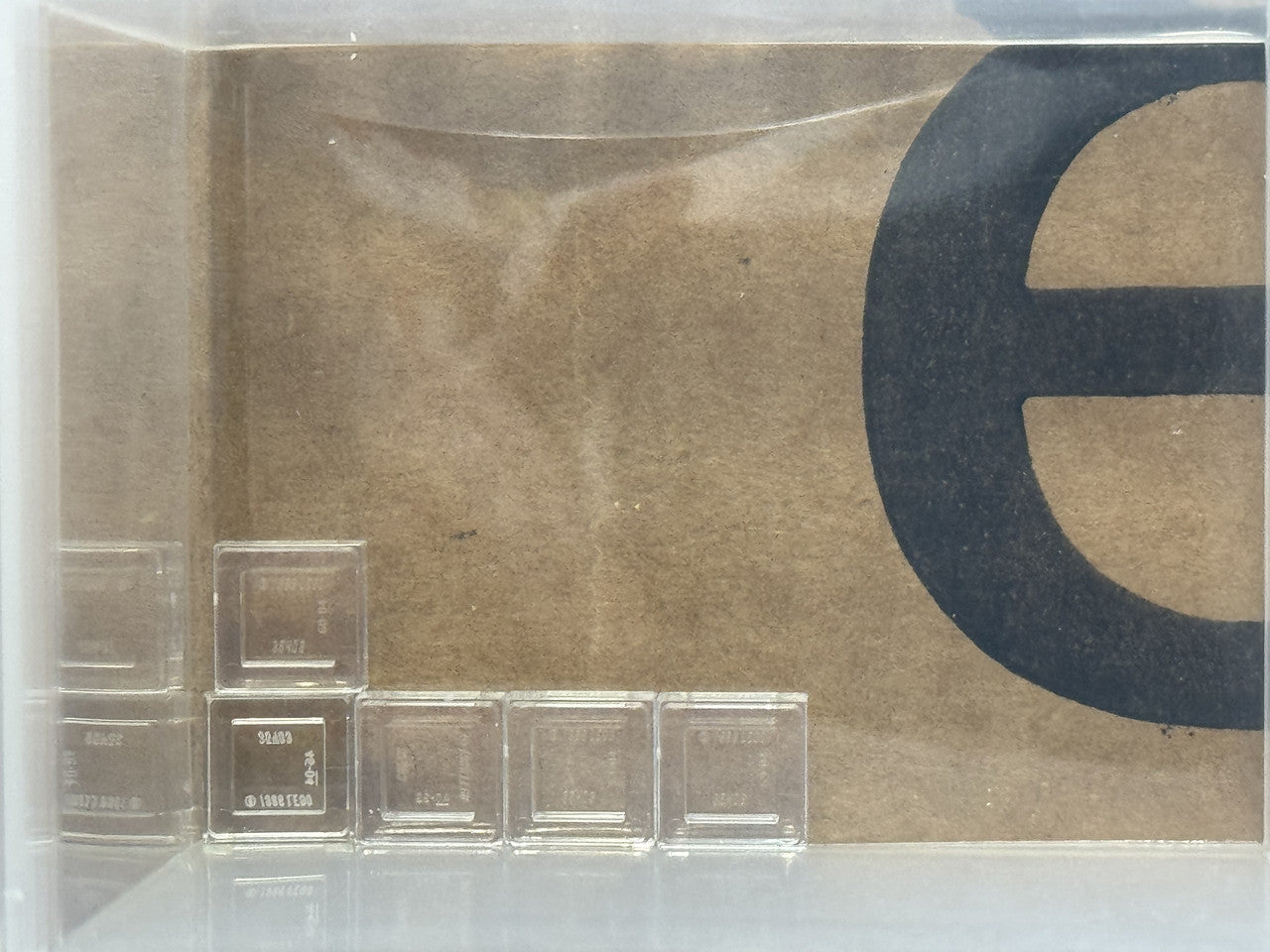 LEGO Parts - Trans-Clear Tile 1 x 1 - No 3070 - QTY 5