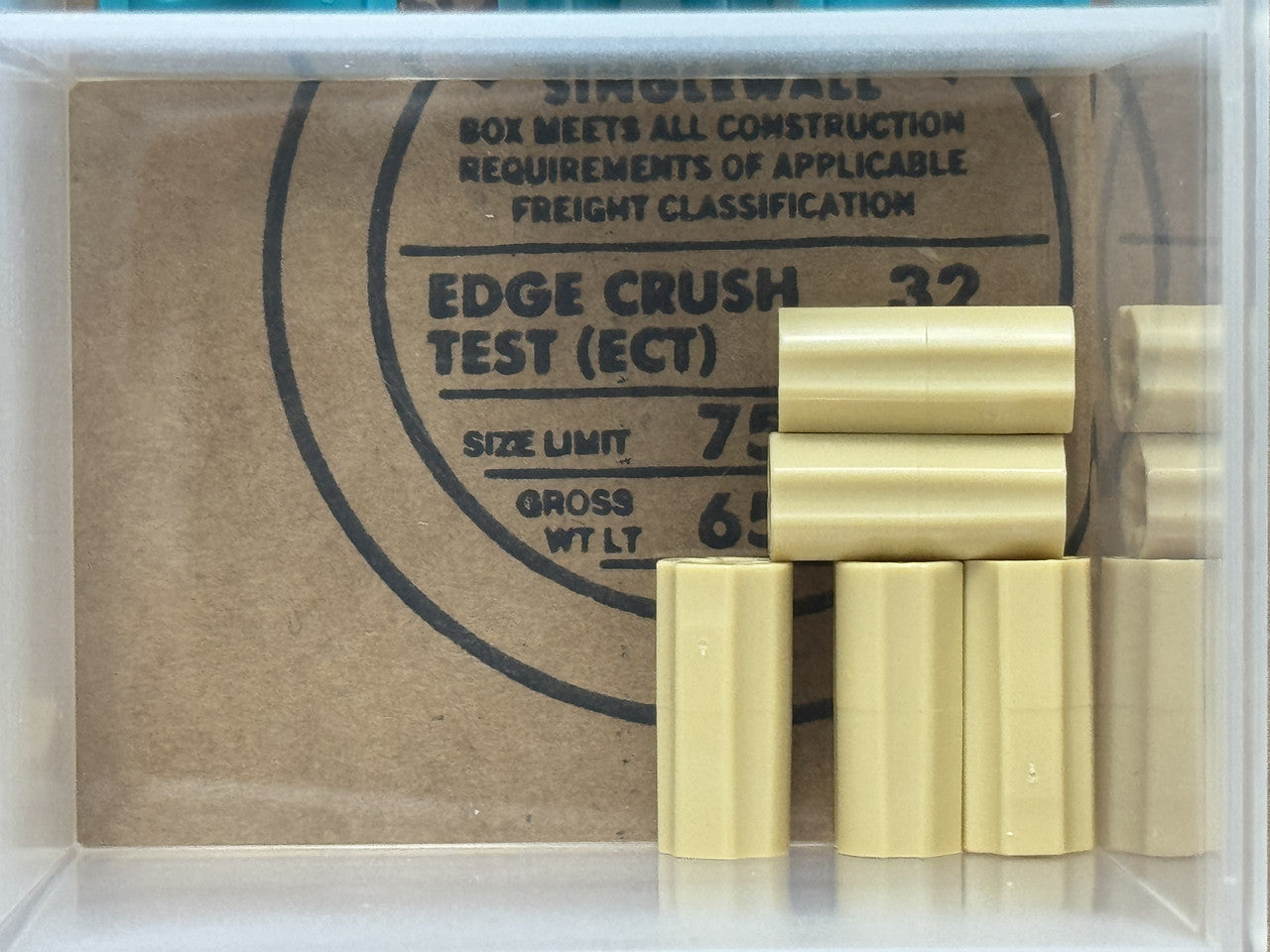 LEGO Parts - Tan Technic, Axle Connector 2L - No 6538c - QTY 5