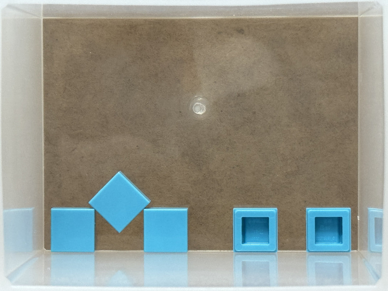 LEGO Parts - Medium Azure Tile 1 x 1 - No 3070 - QTY 5