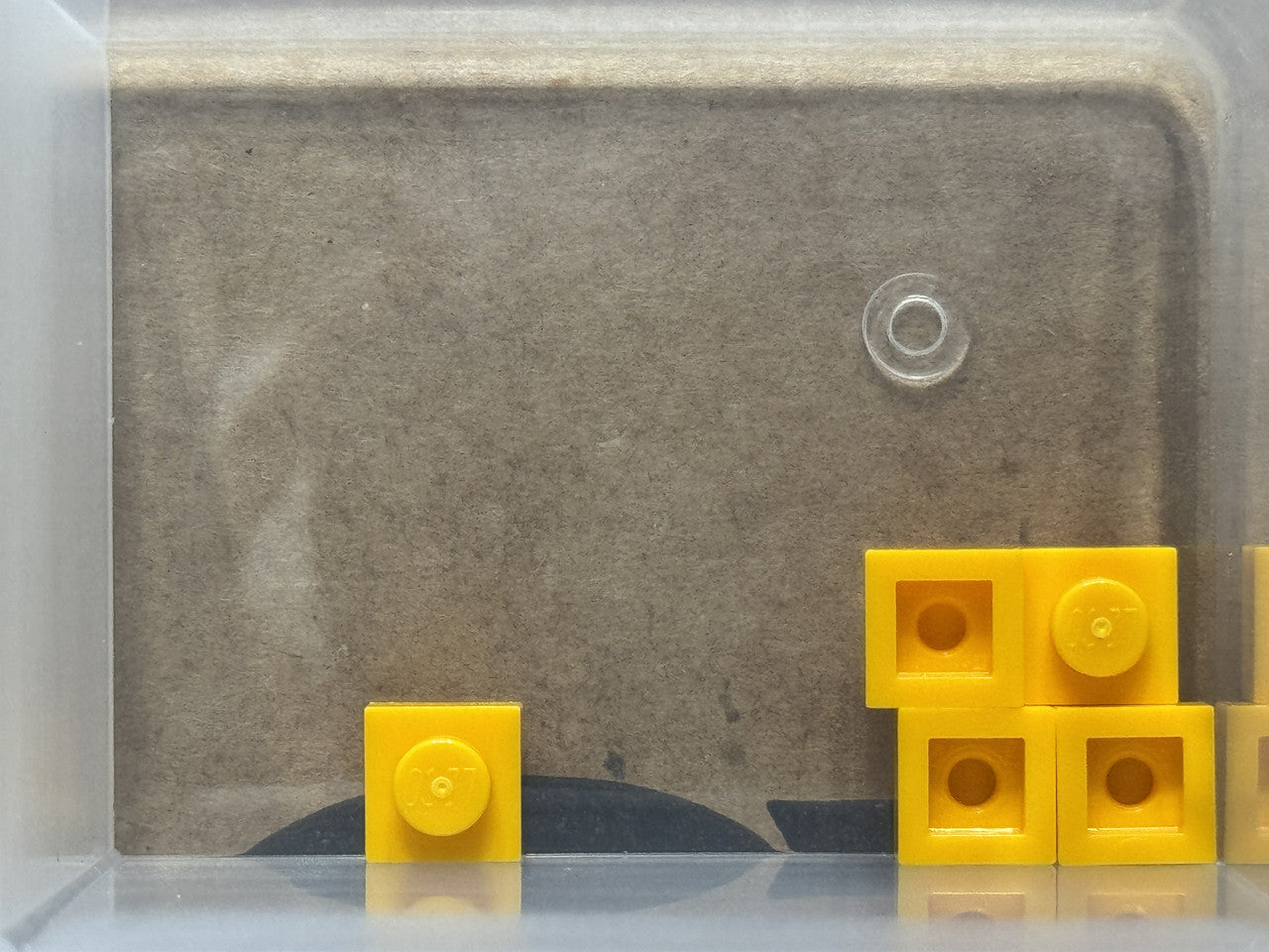 LEGO Parts - Bright Light Orange Plate 1 x 1 - No 3024 - QTY 5