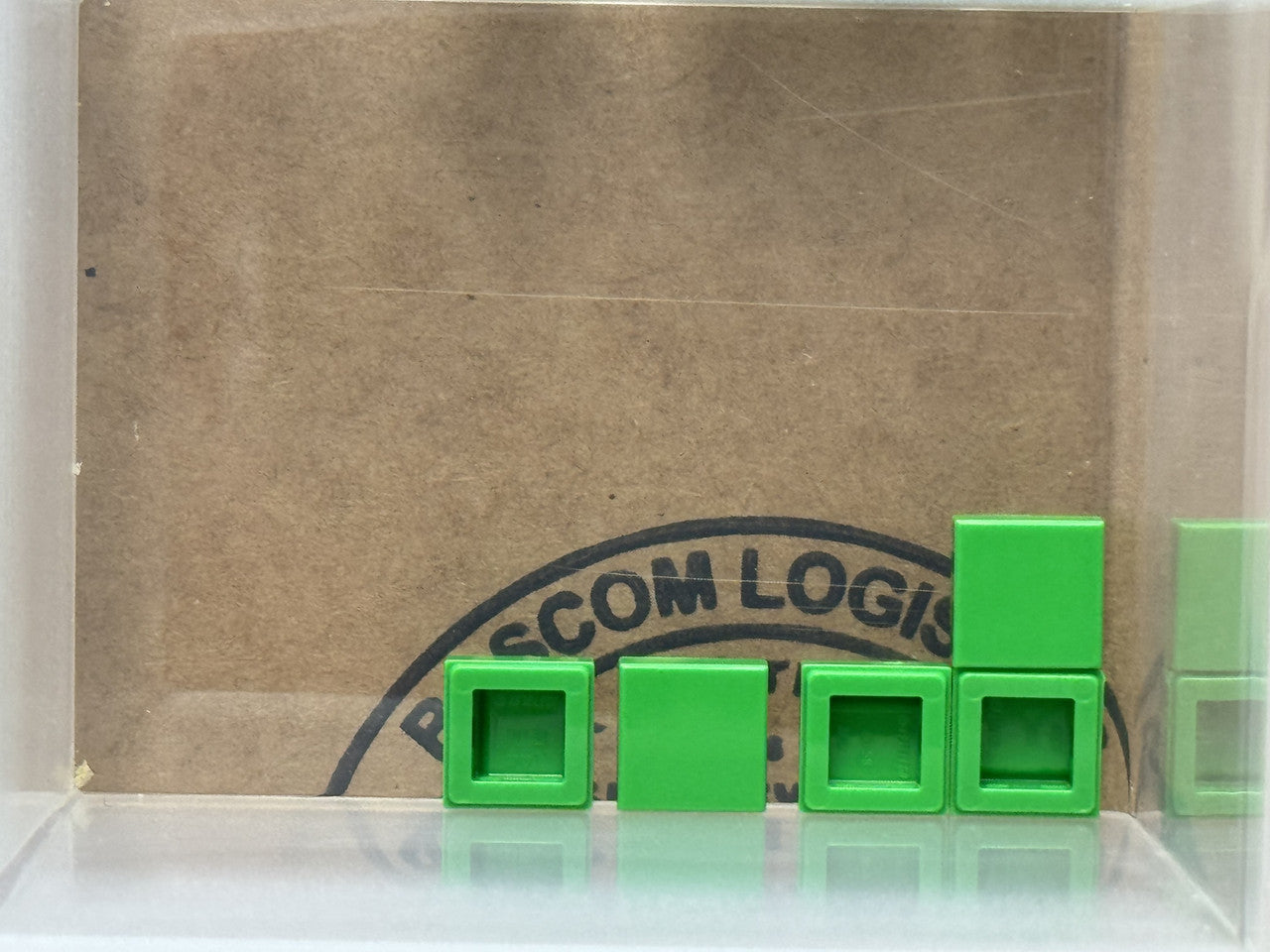 LEGO Parts - Bright Green Tile 1 x 1 - No 3070 - QTY 5