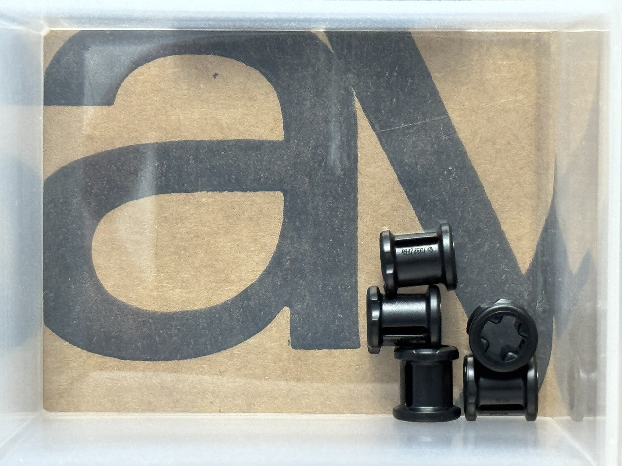 LEGO Parts - Black Technic Bush - No 3713 - QTY 5