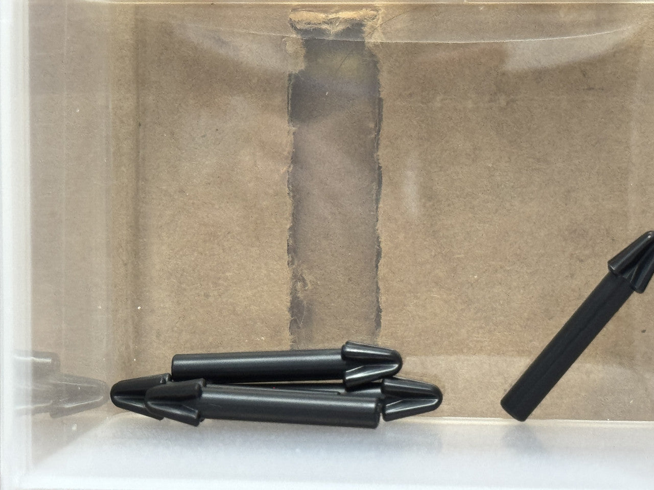 LEGO Parts - Black Minifigure, Weapon Harpoon, Smooth Shaft - No 18041 - QTY 5