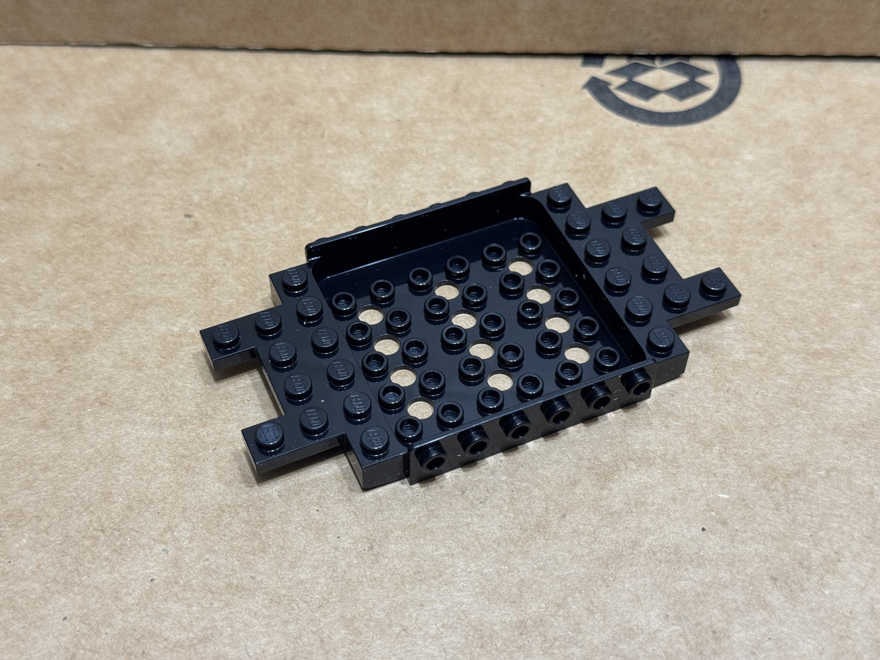 LEGO Parts - Black Vehicle, Base 6 x 12 x 1 - No 3385 - QTY 1