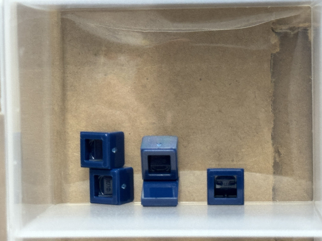 LEGO Parts - Dark Blue Slope 30 1 x 1 x 2/3 - No 54200 - QTY 5