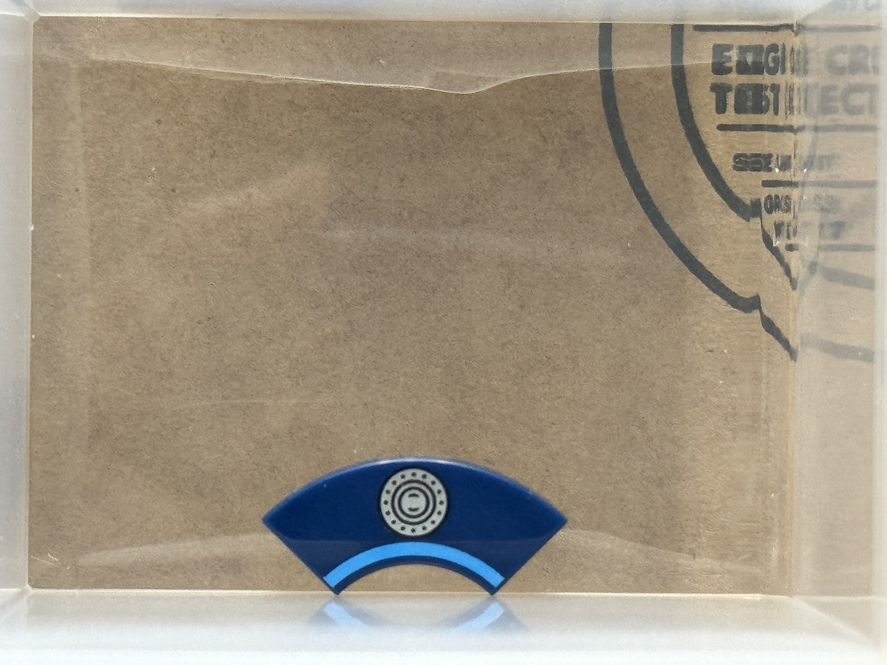 LEGO Parts - Dark Blue Tile, Round Corner 2 x 2 Fuel - No 27925pb024 - QTY 1