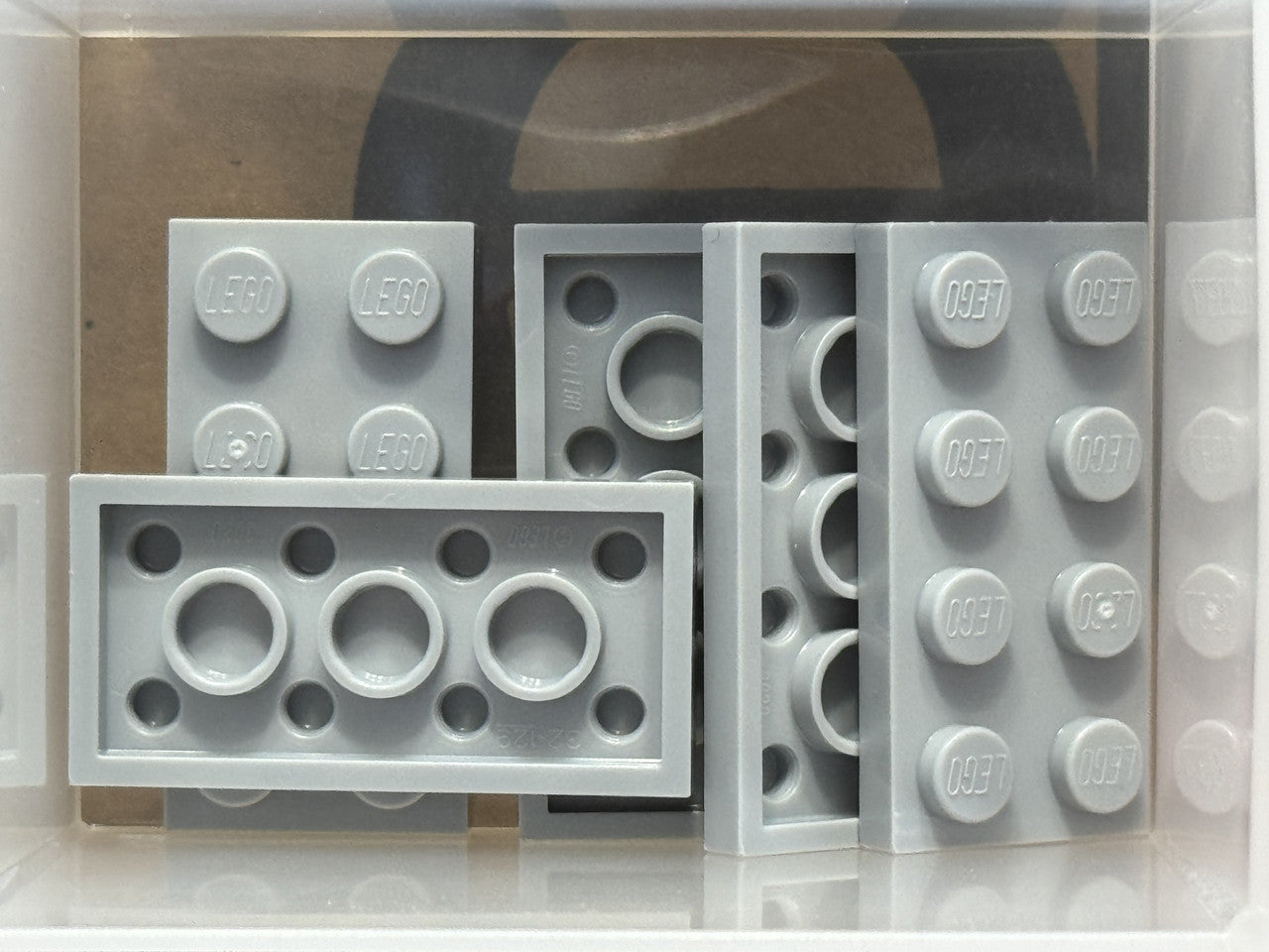 LEGO Parts - Light Bluish Gray Plate 2 x 4 - No 3020 - QTY 5