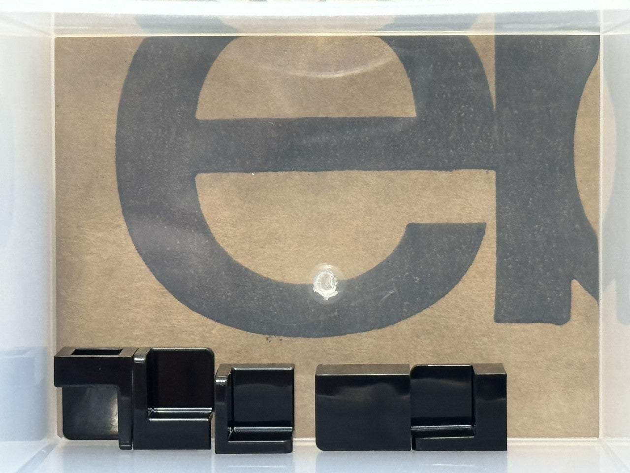 LEGO Parts - Black Panel 1 x 1 x 1 Corner - No 6231 - QTY 5