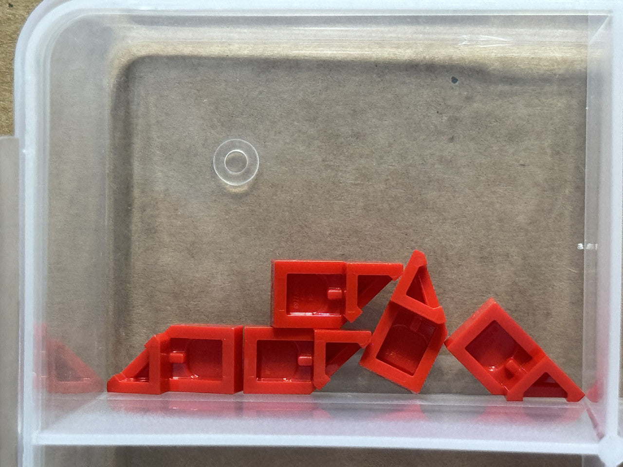 LEGO Parts - Red Wedge 2 x 1 x 2/3 Left - No 29120 - QTY 5