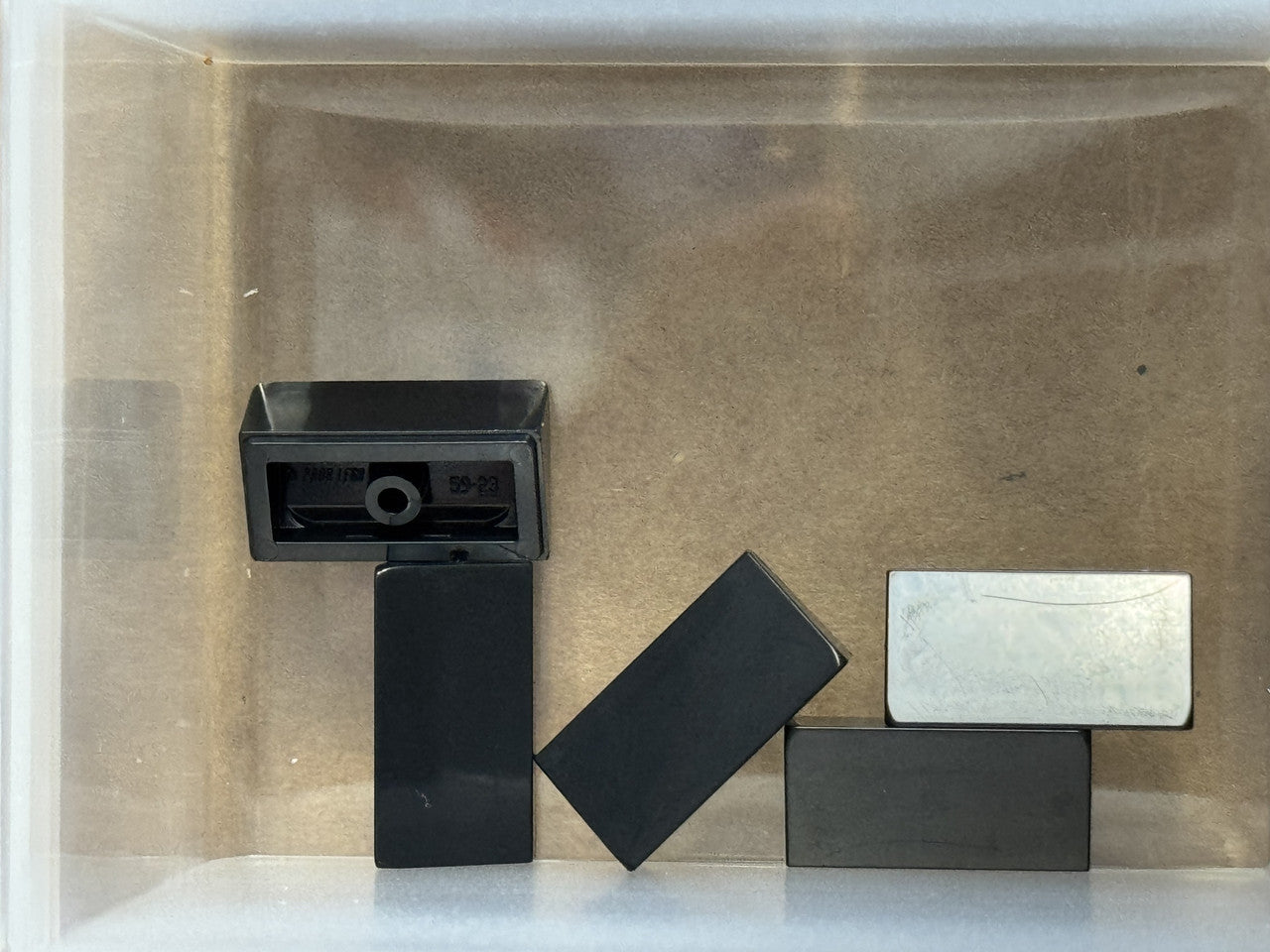 LEGO Parts - Black Slope 30 1 x 2 x 2/3 - No 85984 - QTY 5