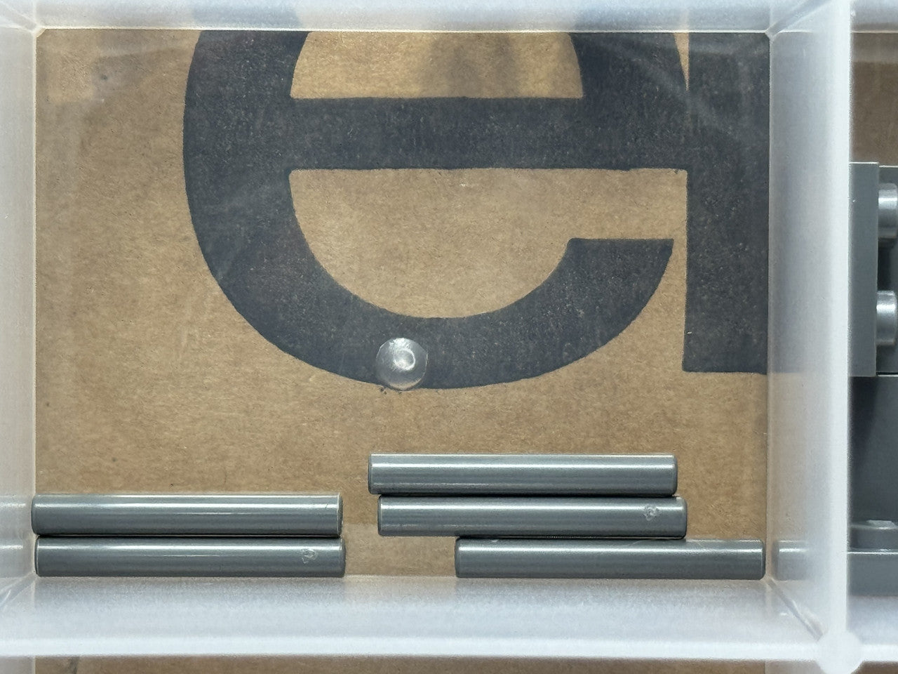 LEGO Parts - Dark Bluish Gray Bar 3L (Bar Arrow) - No 87994 - QTY 5