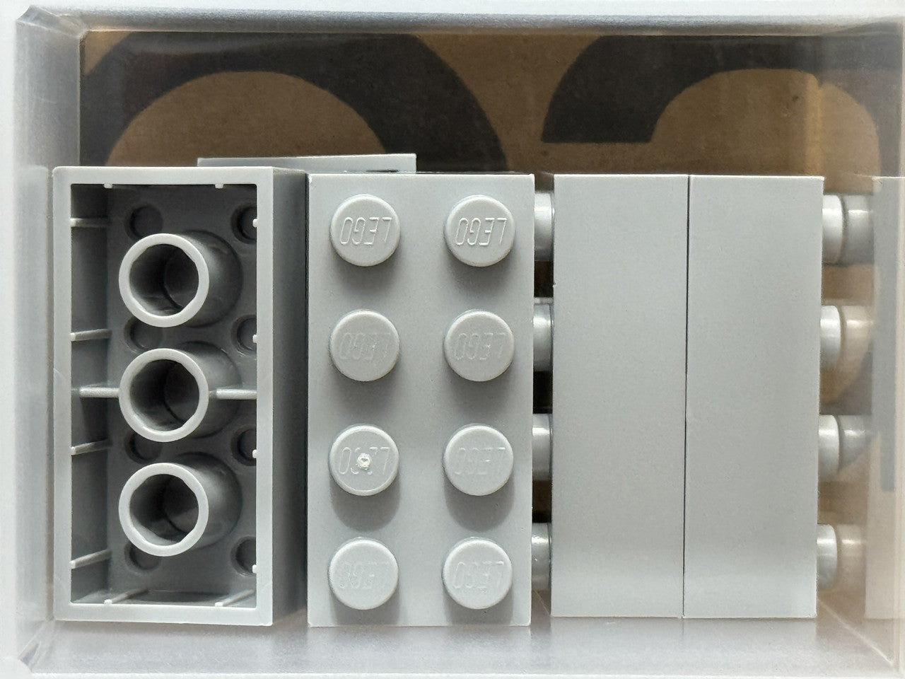 LEGO Parts - Light Bluish Gray Brick 2 x 4 - No 3001 - QTY 5