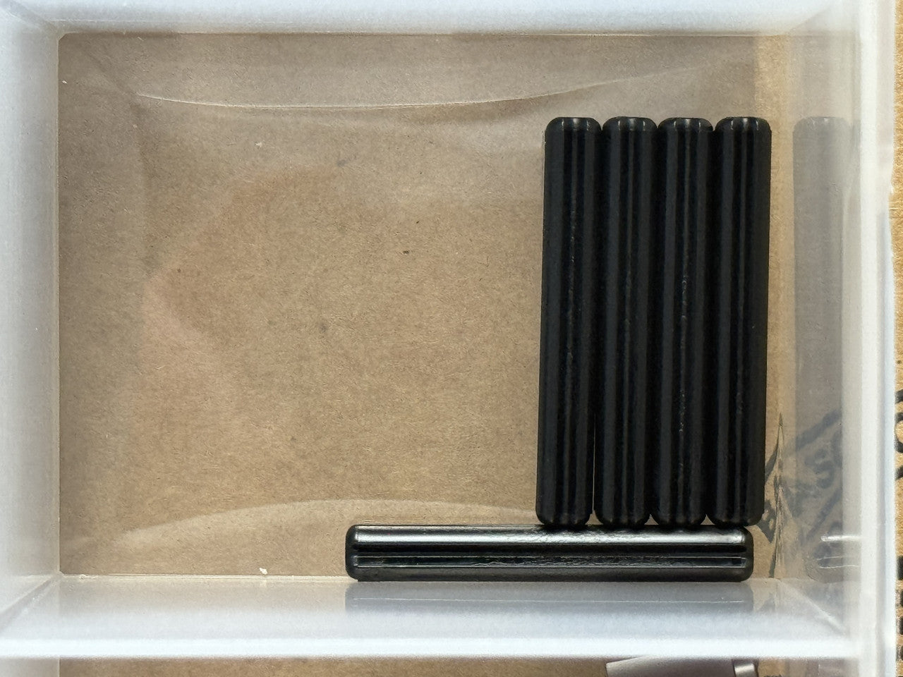 LEGO Parts - Black Technic, Axle 4L - No 3705 - QTY 5