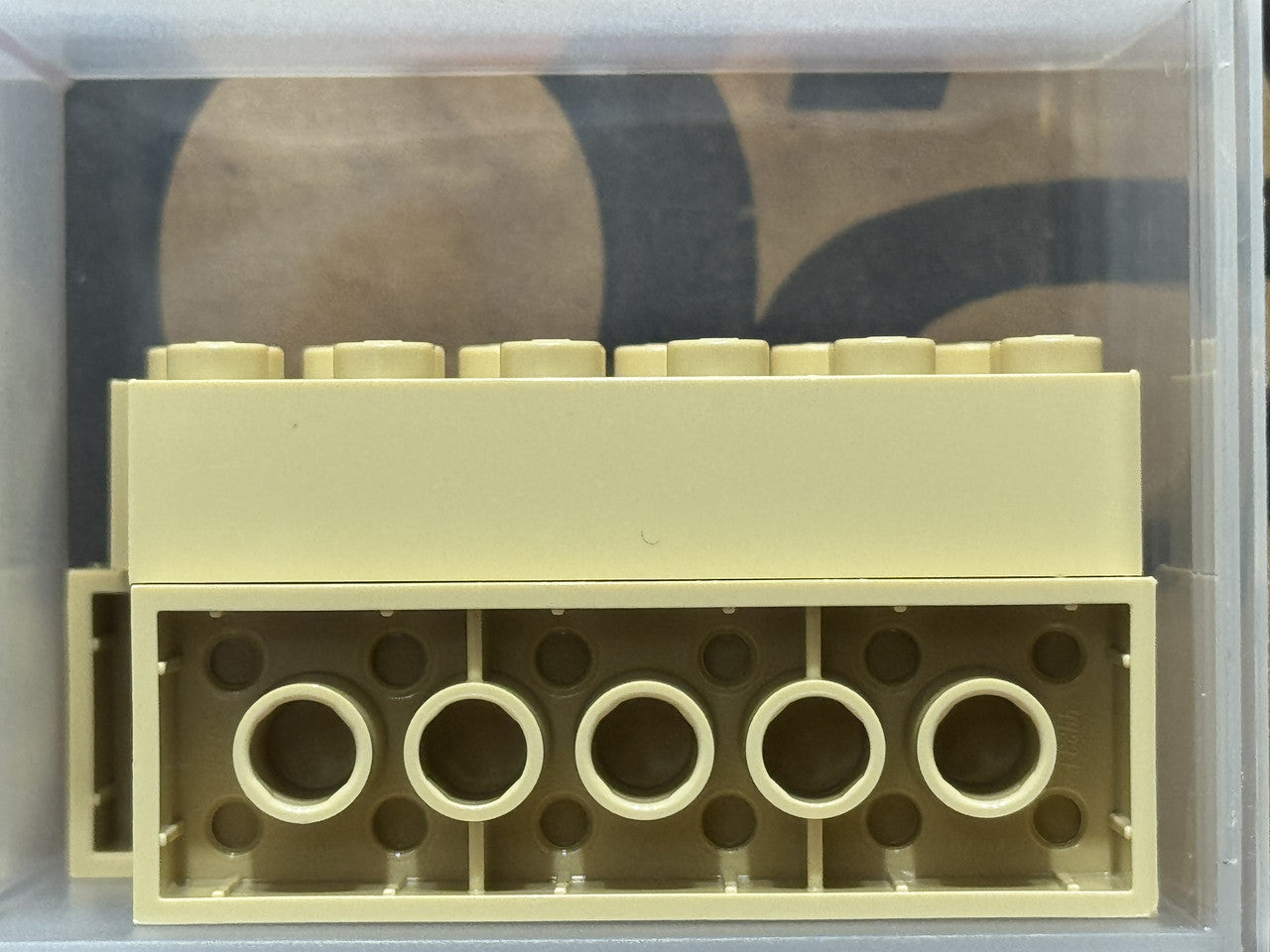 LEGO Parts - Tan Brick 2 x 6 - No 2456 - QTY 5