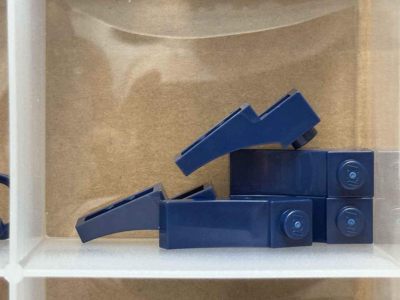 LEGO Parts - Dark Blue Arch 1 x 3 Inverted - No 70681 - QTY 5