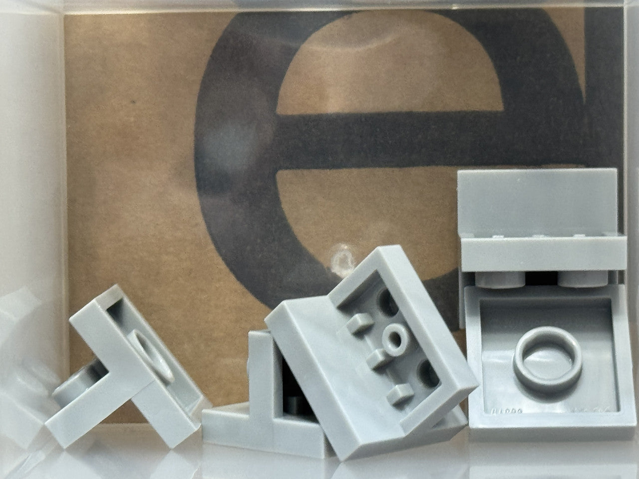 LEGO Parts - Light Bluish Gray Bracket 2 x 2 - 1 x 2 Centered - No 41682 - QTY 5