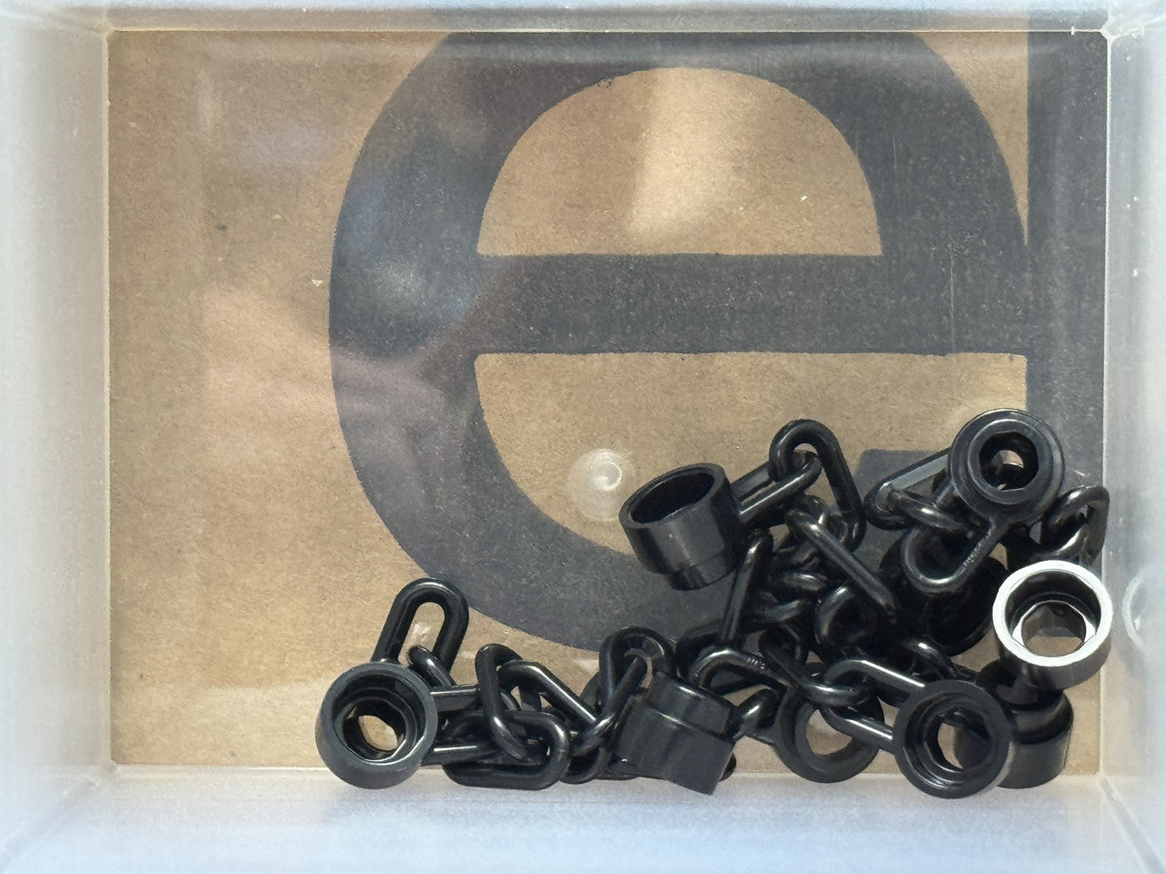LEGO Parts - Black Chain 5 Links - No 92338 - QTY 5