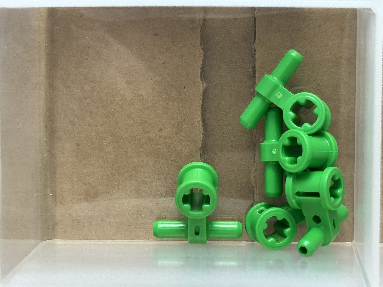 LEGO Parts - Bright Green Pneumatic Hose Axle Connector - No 99021 - QTY 5