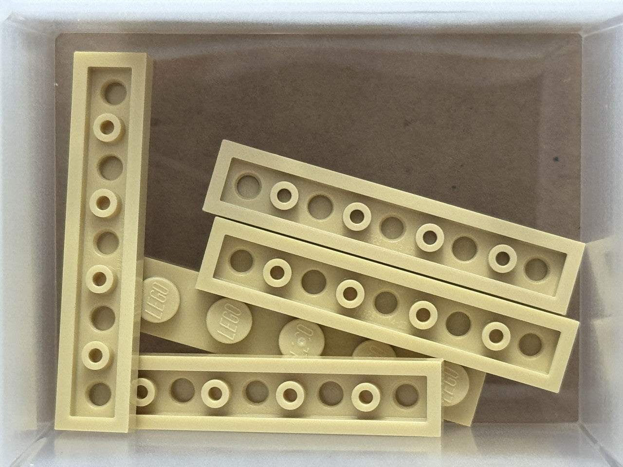 LEGO Parts - Tan Plate 1 x 5 - No 78329 - QTY 5