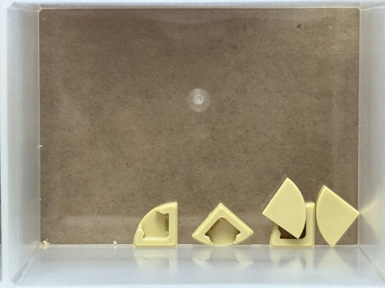 LEGO Parts - Tan Tile, Round 1 x 1 Quarter - No 25269 - QTY 5