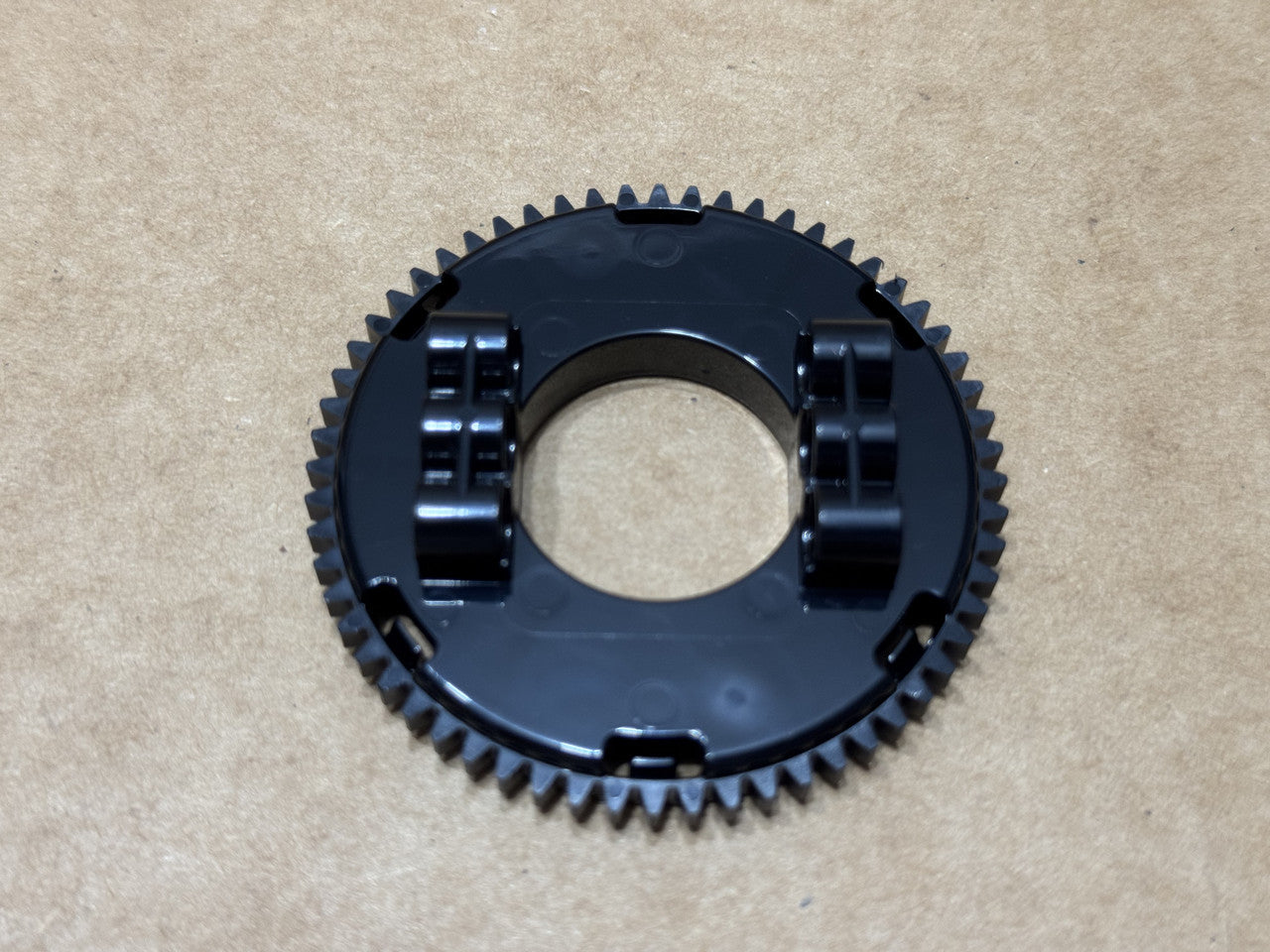 LEGO Parts - Black Technic Turntable 60 Tooth Straight, Top - No 88738 - QTY 1