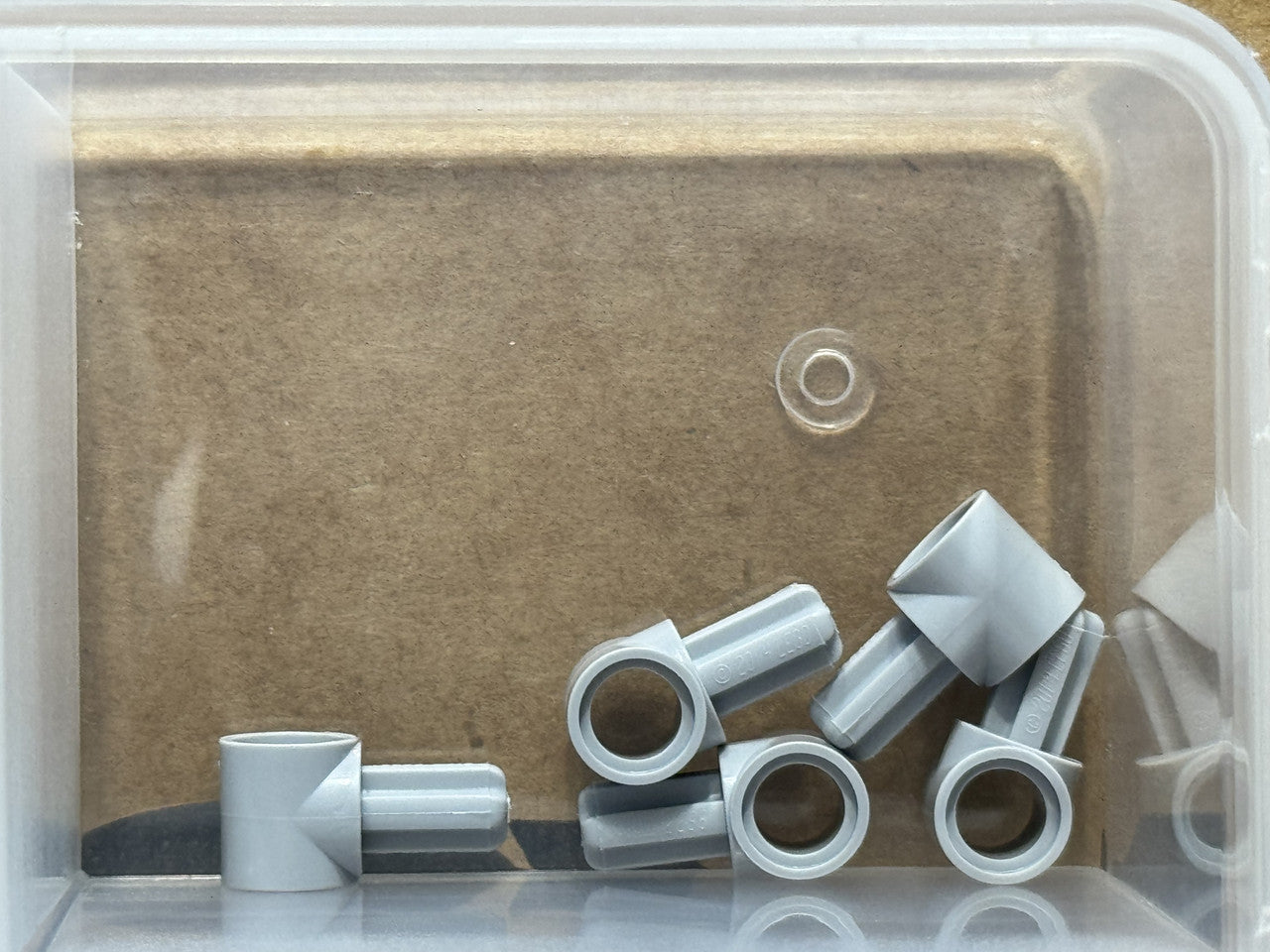LEGO Parts - Light Bluish Gray Technic, Axle Pin Hub 1L Axle - No 22961 - QTY 5