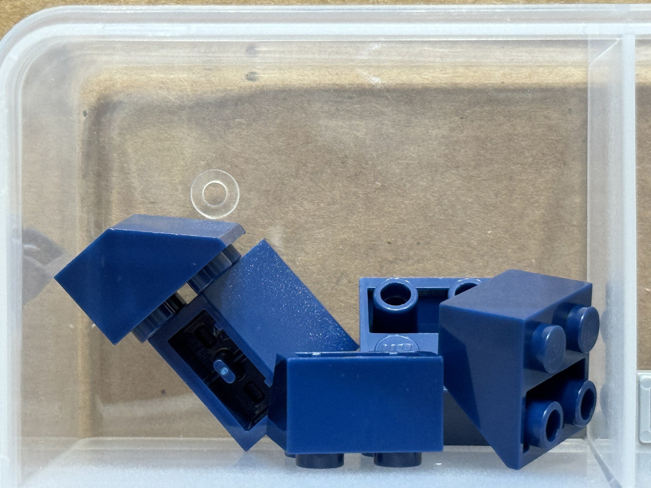 LEGO Parts - Dark Blue Slope, Inverted 45 2 x 2 - No 3660 - QTY 5