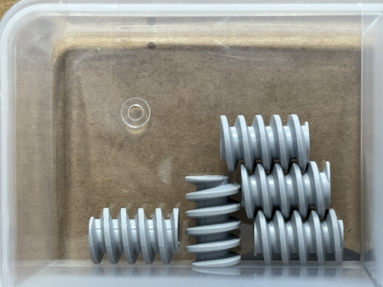 LEGO Parts - Light Bluish Gray Technic, Gear Worm Screw - No 32905 - QTY 5