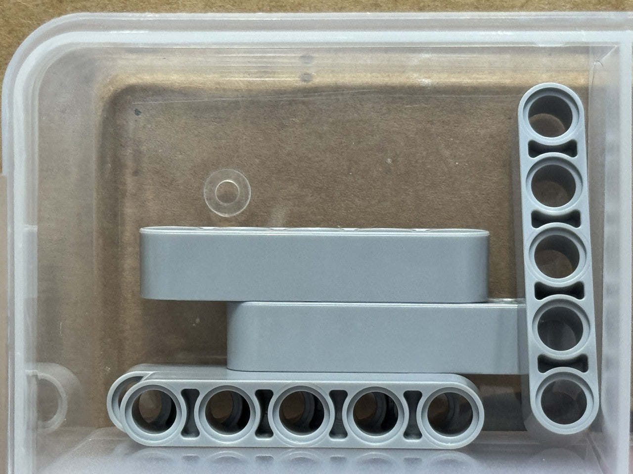 LEGO Parts - Light Bluish Gray Technic, Liftarm Thick 1 x 5 - No 32316 - QTY 5