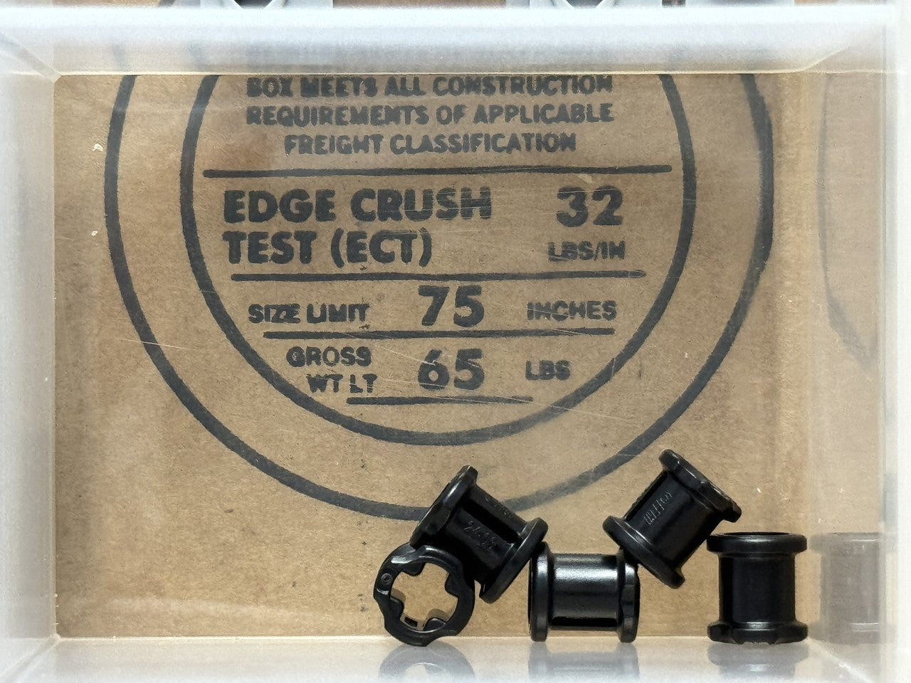 LEGO Parts - Black Technic Bush - No 3713 - QTY 5