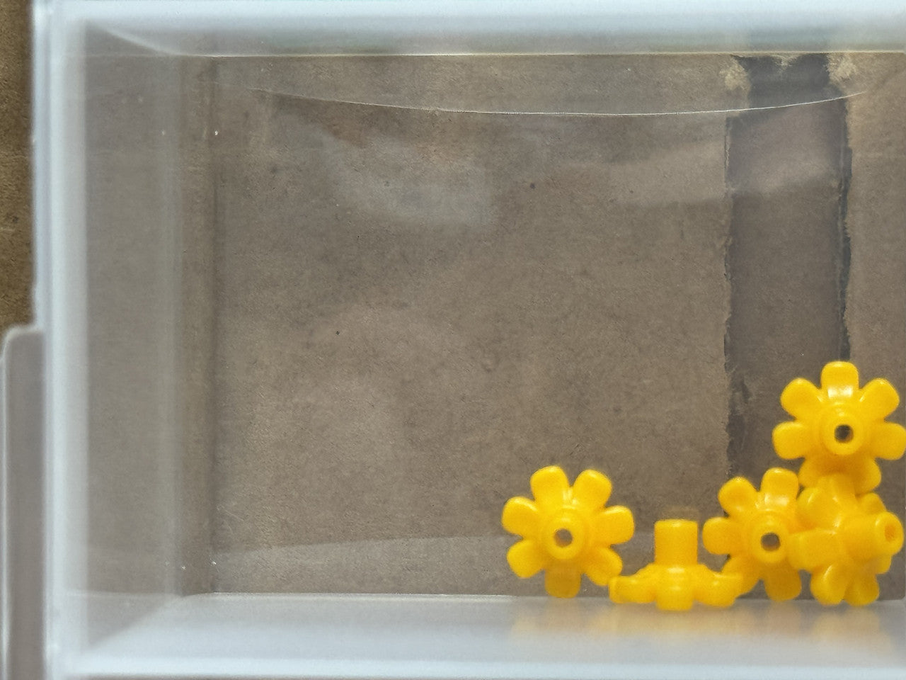 LEGO Parts - Bright Light Orange Plant Flower Bar Pin Hole - No 32606 - QTY 5