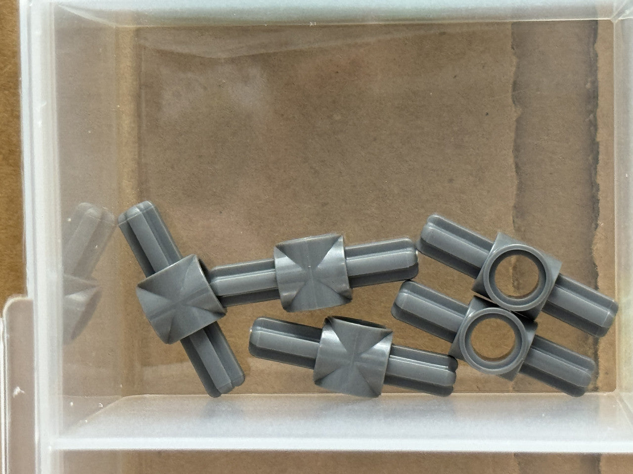 LEGO Parts - Dark Bluish Gray Technic, Axle Pin Hub 2 Axles - No 27940 - QTY 5